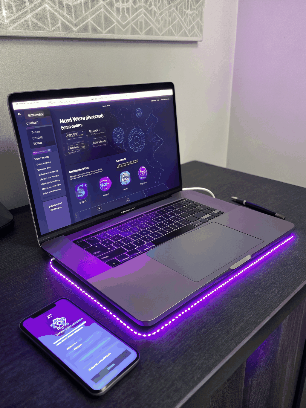 Discord community interface